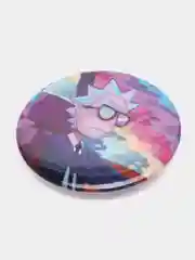 Серебряный значки Rick&Morty круглые, 20 видов