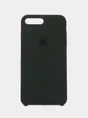 Тёмно-зелёный чехол для iPhone 11, 6S, 7, 5, XR, XS, 7+, 11 Pro Max, с открытым низом, Silicone Case