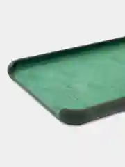 Тёмно-зелёный чехол для iPhone 11, 6S, 7, 5, XR, XS, 7+, 11 Pro Max, с открытым низом, Silicone Case