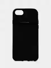 Черный чехол силиконовый для IPhone 6 / 7/ 8 / SE 2020, с защитой камеры
