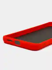 Красный чехол для Xiaomi Mi 10/Mi 10Pro с цветной окантовкой