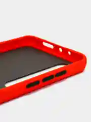 Красный чехол для Xiaomi Mi 10/Mi 10Pro с цветной окантовкой