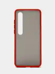 Красный чехол для Xiaomi Mi 10/Mi 10Pro с цветной окантовкой