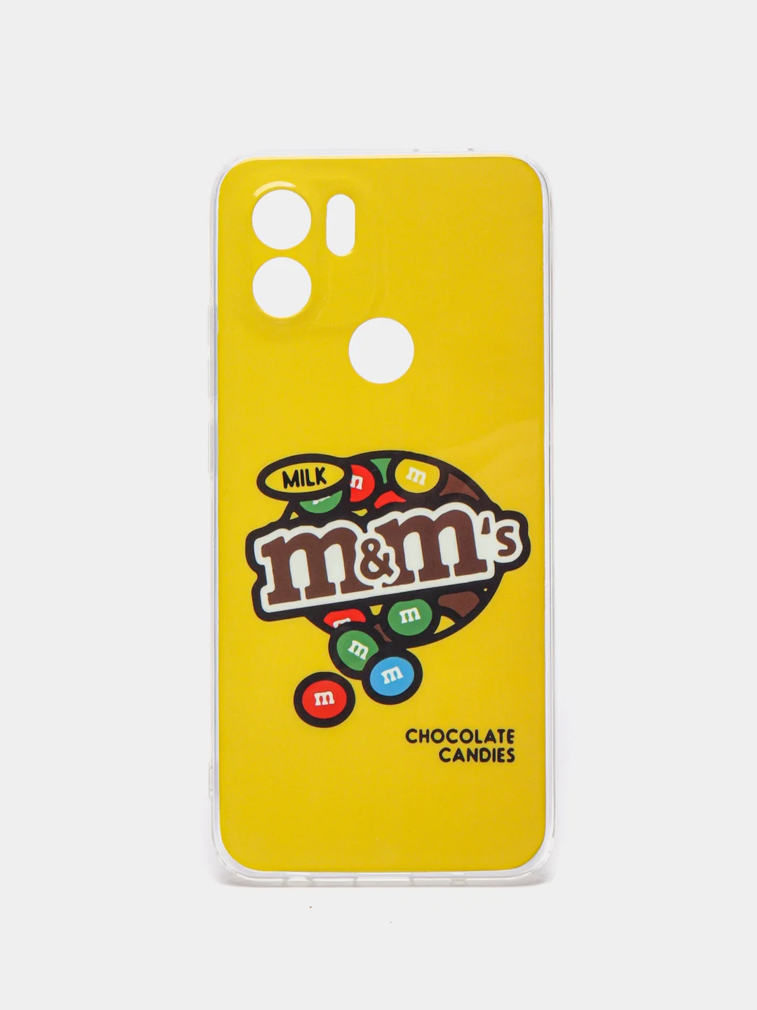 Желтый чехол для Xiaomi Redmi A1 Plus / A1+ A2+ Poco C51 (Сяоми Редми А1 Плюс / А1+) с рисунком