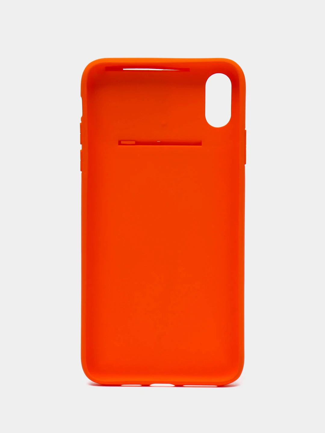Оранжевый чехол силиконовый для IPhone X, XS, XS Max, с защитой камеры
