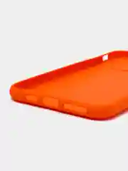 Оранжевый чехол силиконовый для IPhone X, XS, XS Max, с защитой камеры