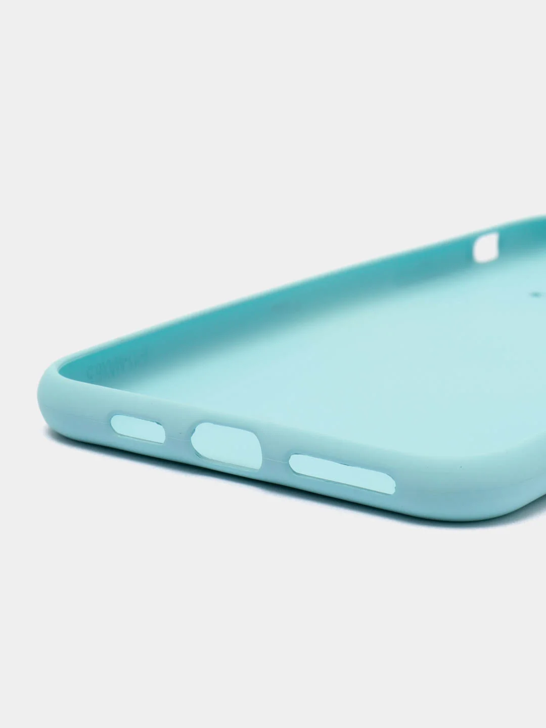 Бирюзовый чехол для IPhone 11 / 11 Pro / 11 Pro Max, силиконовый, с защитой камеры