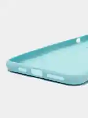 Бирюзовый чехол для IPhone 11 / 11 Pro / 11 Pro Max, силиконовый, с защитой камеры