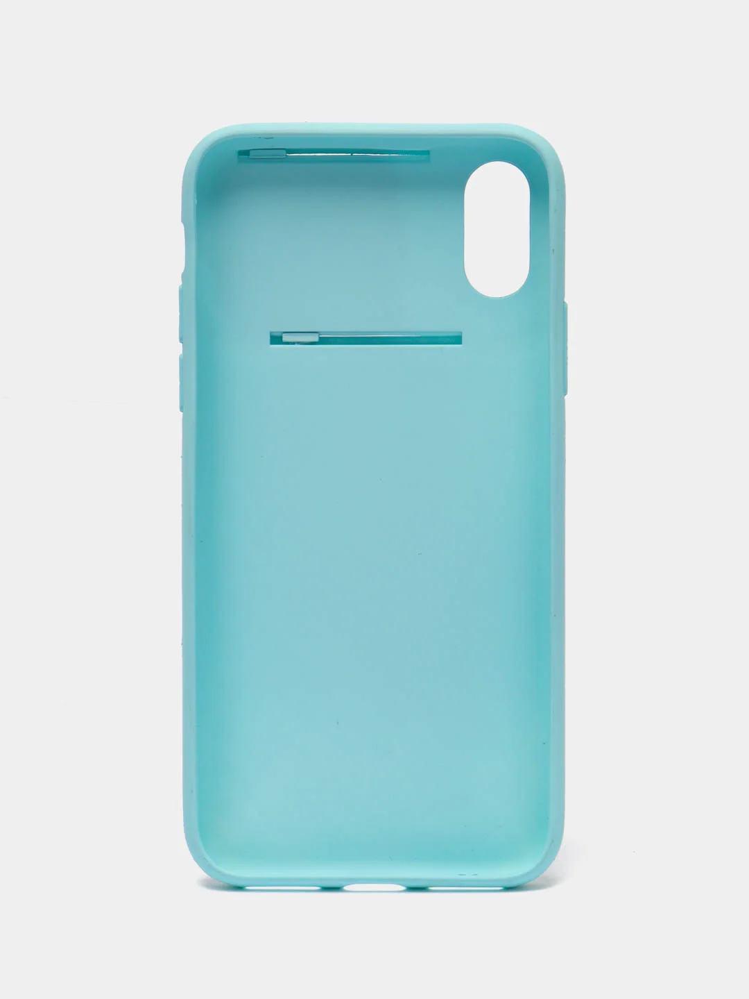 Бирюзовый чехол силиконовый для IPhone X, XS, XS Max, с защитой камеры