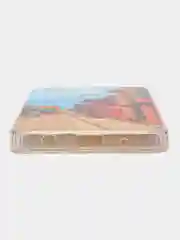 Лазурный чехол для Xiaomi Redmi A1 Plus / A1+ A2+ Poco C51 (Сяоми Редми А1 Плюс / А1+) с рисунком