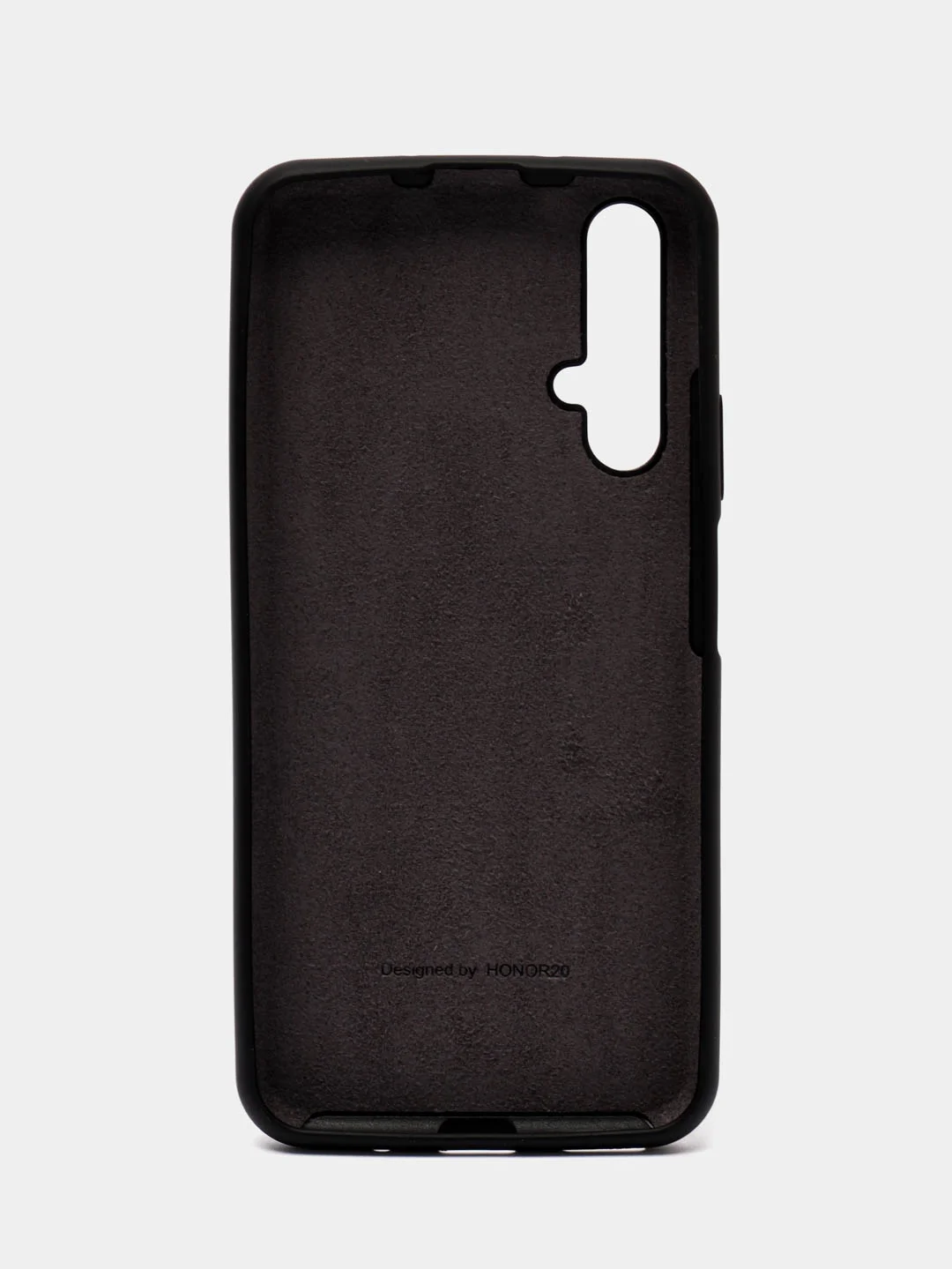 Розовый силиконовый чехол Silicone Case для Honor 20