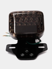 Стоп-сигнал Альфа, CG125, ST-04-LED, 22 красных диода, темное стекло