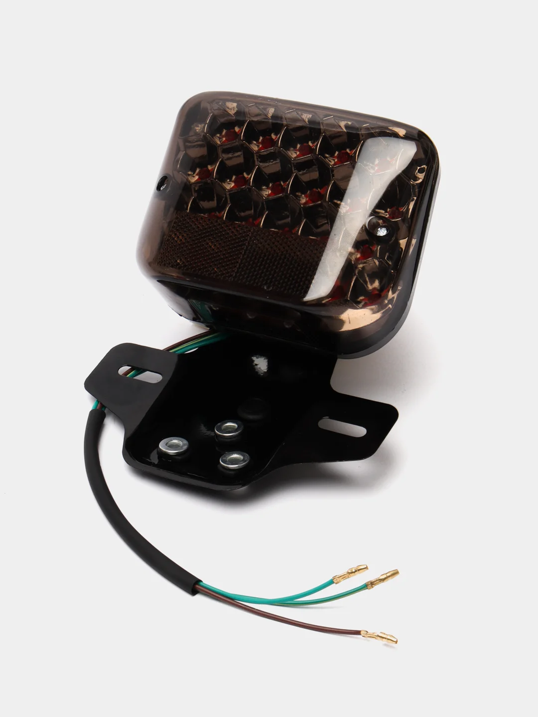 Стоп-сигнал Альфа, CG125, ST-04-LED, 22 красных диода, темное стекло