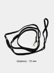 Алый поводок для собак, с карабином, с частичным переплетением, кожа, 1 слой, 220 см