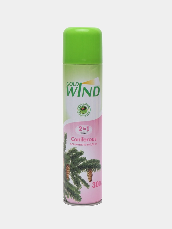 Освежитель воздуха Gold Wind, для дома, туалета и ванной комнаты, 300 мл
