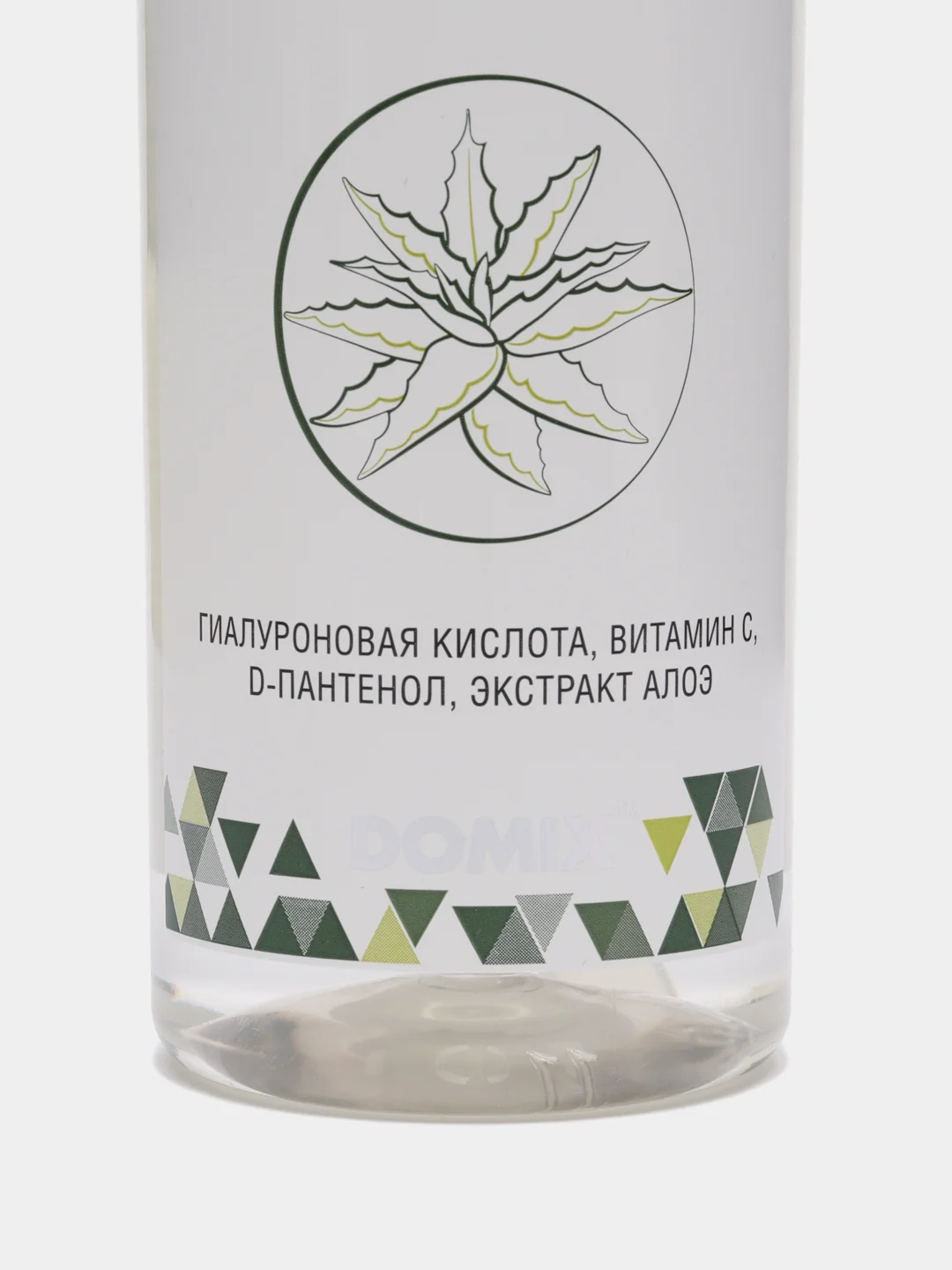 Гиалуроновая мицеллярная вода с D-пантенолом и алоэ Domix Transdermal, 250 мл