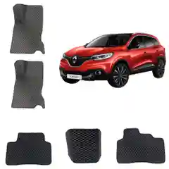 Автомобильные  EVA / ЭВА / ЕВА коврики в салон для Renault Kadjar / Рено Каджар