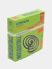 Спирали от комаров MOSQUITALL 10 шт + подставка