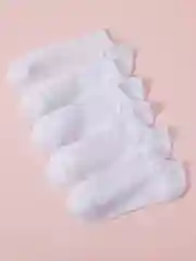 Носки женские, белые, короткие