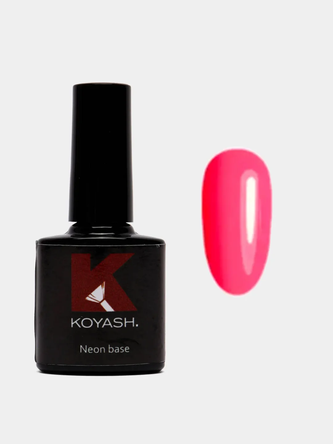 Кораллово-розовый цветная база для ногтей, гель-лака камуфлирующая Koyash, для маникюра