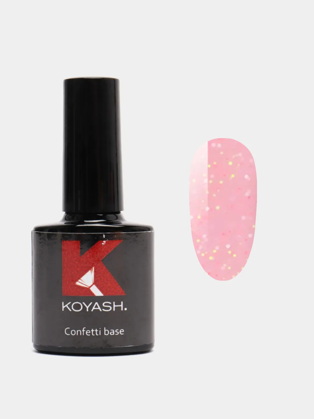 Розовый цветная база для ногтей, гель-лака камуфлирующая Koyash, для маникюра