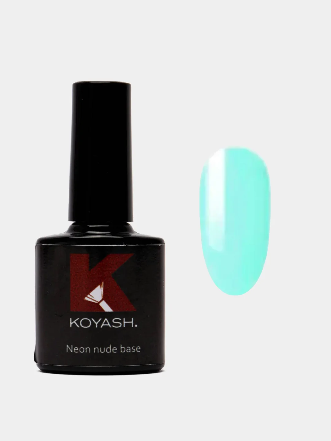 Мятный цветная база для ногтей, гель-лака камуфлирующая Koyash, для маникюра