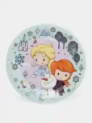 Одноразовая посуда для праздника Холодное сердце Чиби, Эльза, Анна, Олуф, тарелки, стаканы