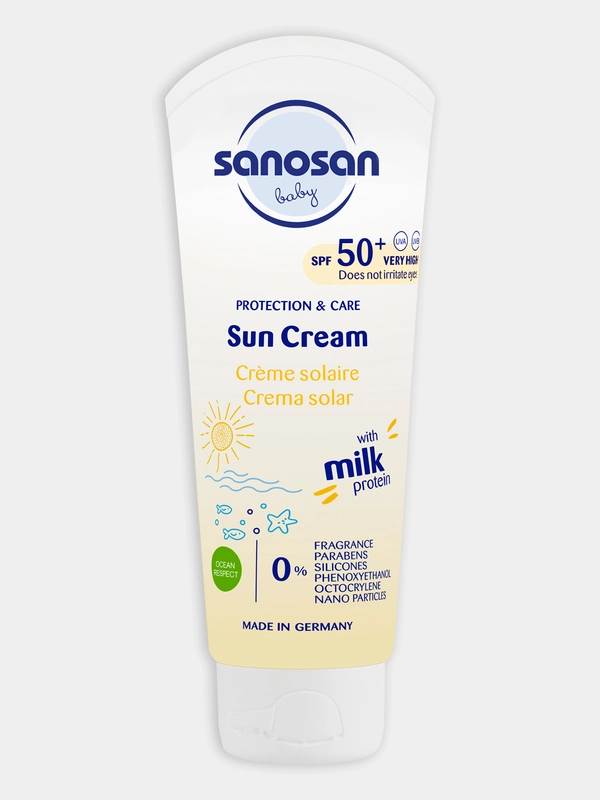 SANOSAN Солнцезащитный крем SPF 50+ с рождения, 75 мл