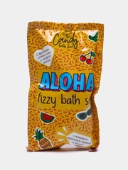 Шипучая соль для ванн Candy bath bar "Aloha", 100 г