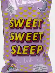 Шипучая соль для ванн Candy bath bar, Sweet Sweet Sleep, 100 г