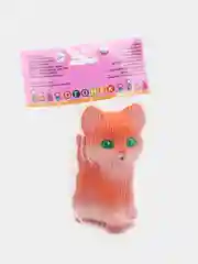Игрушка для купания малышей "Котенок Рыжик", резиновая, 12 см, С-354