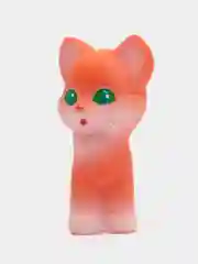 Игрушка для купания малышей "Котенок Рыжик", резиновая, 12 см, С-354