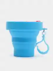 Голубой кошелек детский, открывающийся, ПВХ, 7,5 см