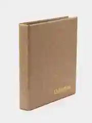 Бежевый альбом с 10 листами для хранения монет. Формат "OPTIMA"