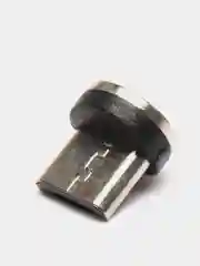 Серый магнитный кабель 3 в 1, 1м для зарядки устройств c разъемом MicroUSB, Type-C, Lightning