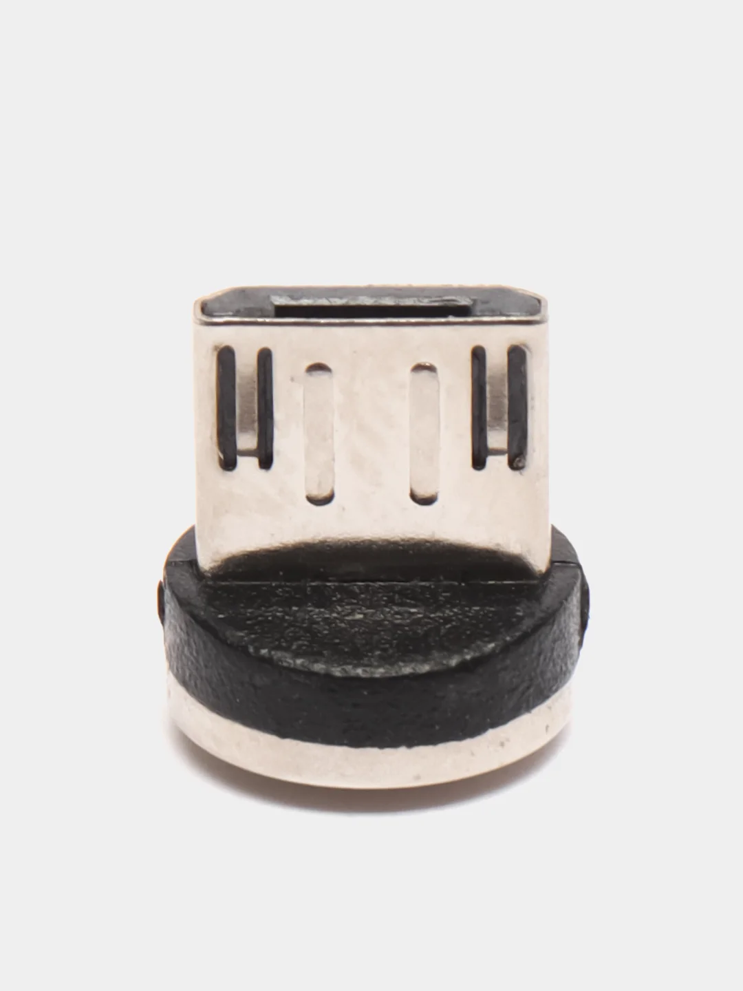 Серый магнитный кабель 3 в 1, 1м для зарядки устройств c разъемом MicroUSB, Type-C, Lightning