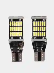 Белый автомобильные светодиодные LED лампы T15 W16W WY16W Canbus, для задних фар и габариток