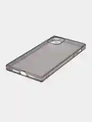 Черный чехол для Apple iPhone 11 силиконовый КАРТОФАН прозрачный прямоугольный с защитой камер