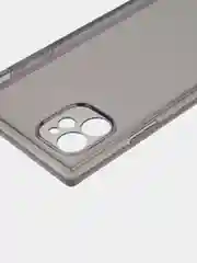 Черный чехол для Apple iPhone 11 силиконовый КАРТОФАН прозрачный прямоугольный с защитой камер