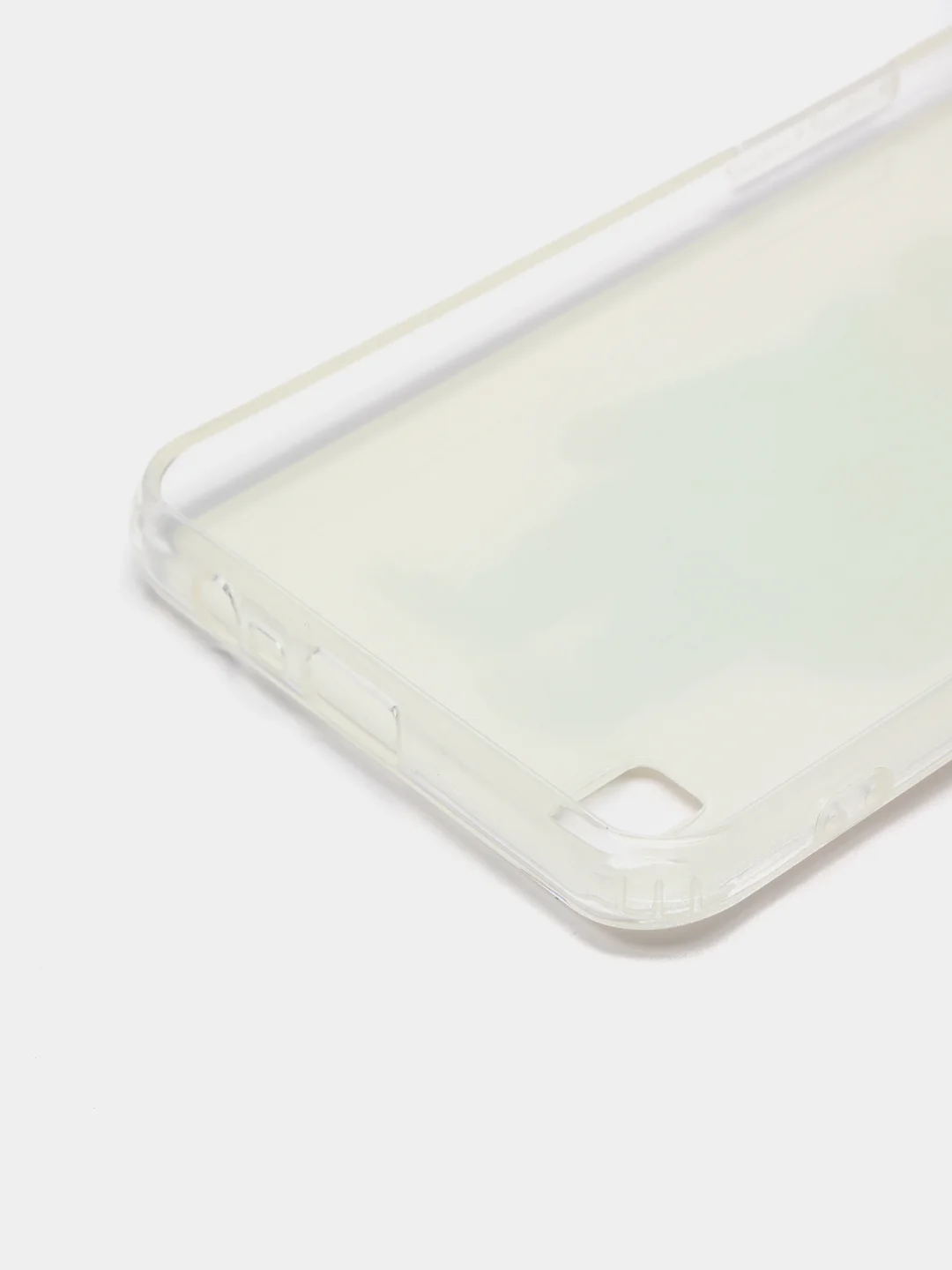 Коричневый чехол силиконовый на Realme C31 / Реалми С31, с рисунком