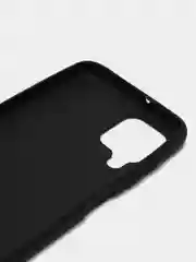 Хром чехол Samsung Galaxy A22, M22, M32, Самсунг Галакси А22, М22, М32 черный силиконовый