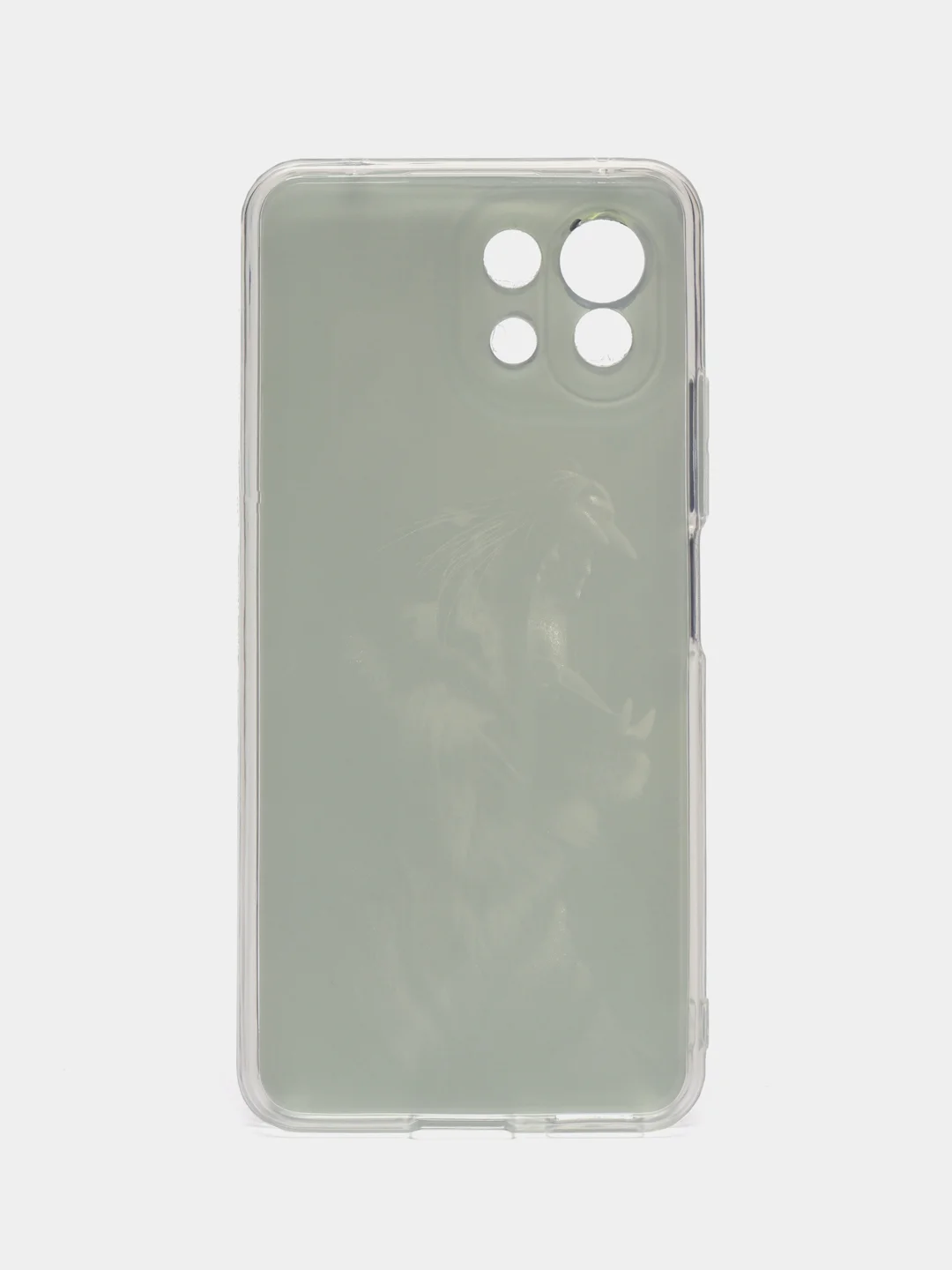 Серый чехол Mi 11 Lite, Xiaomi 11 Lite 5G NE, Ми 11 Лайт, Сяоми 11 Лайт, силиконовый с рисунком
