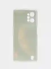 Тёмно-коричневый чехол силиконовый на Realme C31 / Реалми С31, с рисунком