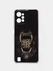 Шоколадный чехол силиконовый на Realme C31 / Реалми С31, с рисунком