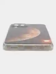 Тёмно-коричневый чехол для Samsung Galaxy M33, Самсунг Галакси М33, с рисунком