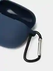 Синий чехол для беспроводных наушников Honor Choice Earbuds X3 Lite матовый КАРТОФАН силиконовый