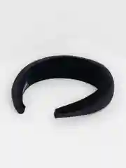 Черный ободок для волос, бархатный