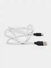 Белый кабель зарядки Micro-USB, Type-C, 8PIN-lightning, с подсветкой