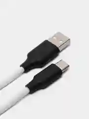 Белый кабель зарядки Micro-USB, Type-C, 8PIN-lightning, с подсветкой