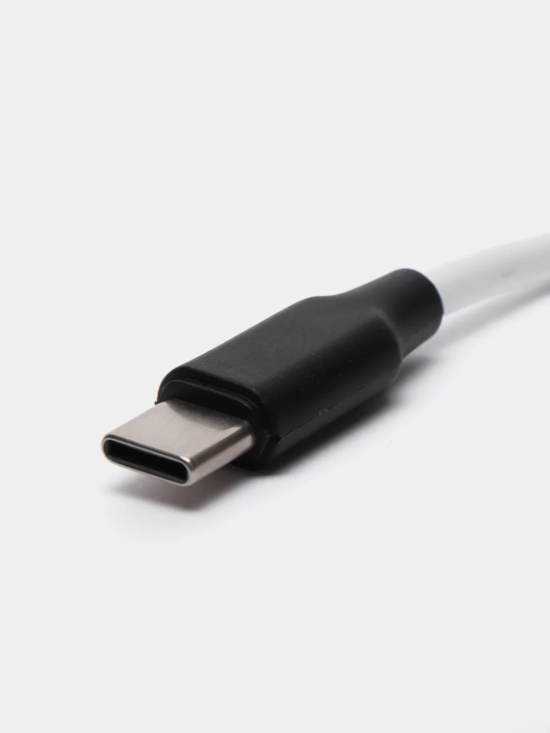 Белый кабель зарядки Micro-USB, Type-C, 8PIN-lightning, с подсветкой
